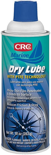 CRC MARINE DRY LUBE WITH PTFE TECHNOLOGY, 10 WT OZ