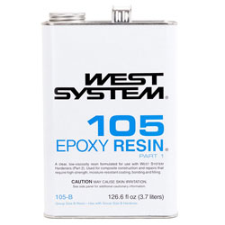 West System 105 Epoxy Resin 1 Gal / 126.6 fl. oz.